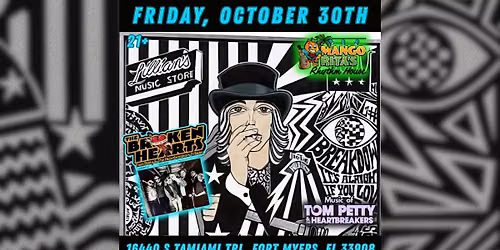 THE BROKEN HEARTS: MUSIC OF TOM PETTY & THE HEARTBREAKERS Friday, Oct 30th