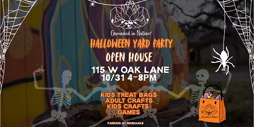 Halloween Yard Party & Open House