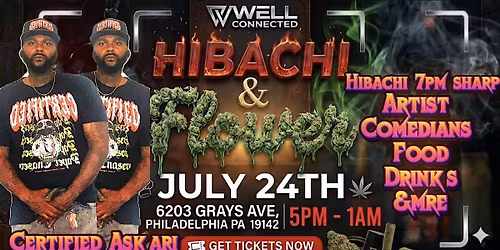 Hibachi & flower