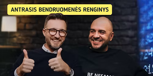 2-ASIS METINIS BENDRUOMEN\u0116S RENGINYS 2026