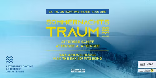 MS SOMMERNACHTSTRAUM #SaxophoneHouse DAYTIME w\/ MAX THE SAX & DJ PITZEKIND - Attersee