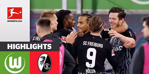 SC Freiburg vs VFL Wolfsburg at Europa Park Stadion