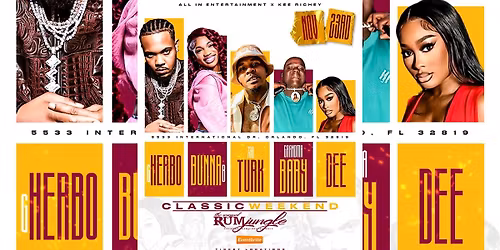 GHERBO & BUNNA B LIVE CLASSIC WEEKEND