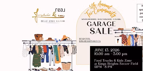 Kings Heights 5th Tri-Community Annual Garage Sale