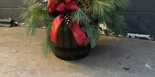 Winter Porch Pot Class 