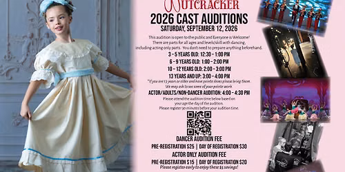 Nutcracker Auditions