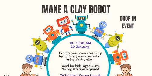 Make A Clay Robot - Clay Workshop