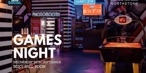 MYP Games Night @ Roxy Ball Room Arndale - 16.09.2026