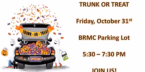 TRUNK OR TREAT @ Blue Ridge Methodist Church