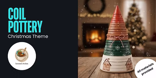 Coil Pottery - Christmas Theme