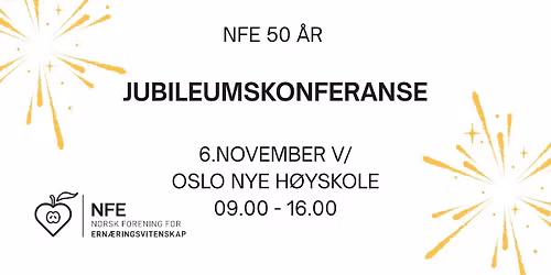 50-\u00e5rs Jubileumskonferanse!