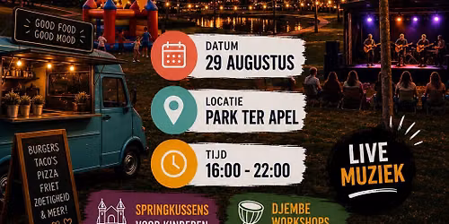 Foodtruck en Muziekfeest in het Park