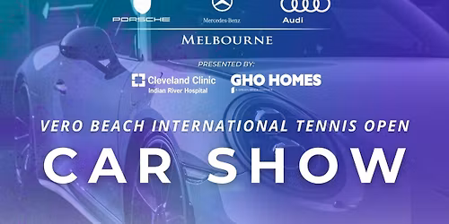 Vero Beach International Tennis Open Car Show