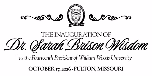 The Inauguration of Dr. Sarah Brison Wisdom