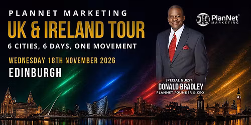 PlanNet Marketing - UK & Ireland Tour - Edinburgh