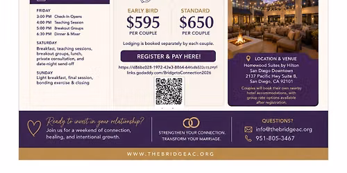 Bridge to Connection Marriage Intensive 2026