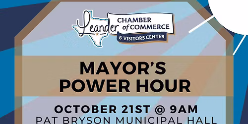 Mayor's Power Hour with the City of Leander