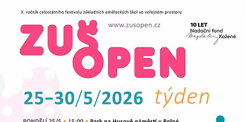 ZU\u0160 OPEN t\u00fdden v POLN\u00c9