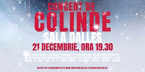 TRONOS - Concert de colinde - Sala Dalles