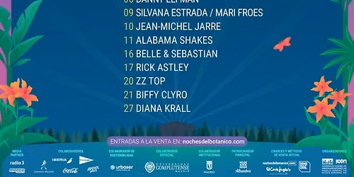 Noches del Botanico - Diana Krall at Real Jardin Botanico Alfonso XIII