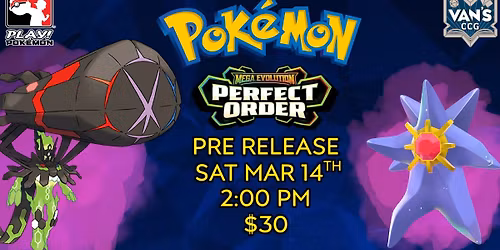 Van\u2019s Pok\u00e9mon Perfect Order Pre-Release