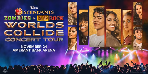 Disney Descendants, ZOMBIES & Camp Rock: Worlds Collide Concert Tour