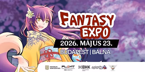 2026. FANTASY EXPO | M\u00c1JUS 23.
