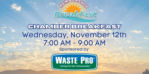 November Chamber Membership Breakfast