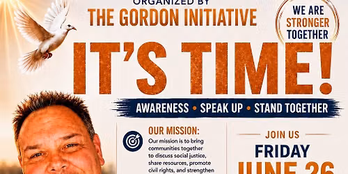 The Gordon Initiative (Community Engagement Opportunity)