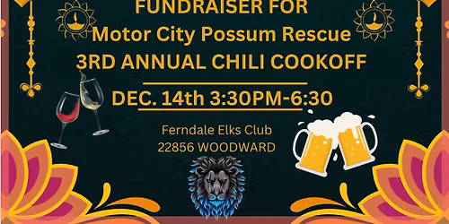 3rd Annual Chili Cook-Off Fundraiser