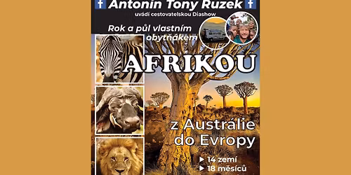 Rok a p\u016fl vlastn\u00edm obyt\u0148\u00e1kem Afrikou