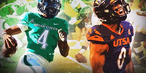 North Texas Mean Green vs. UTSA Roadrunners