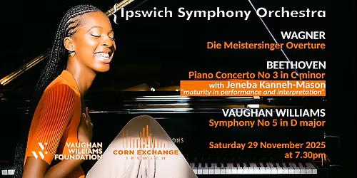 ISO Autumn Concert with Jeneba Kanneh-Mason