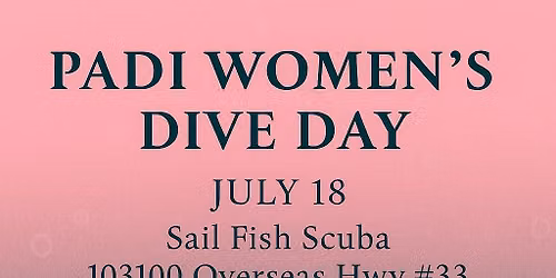 PADI Women's Dive Day