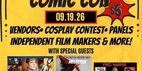 MAINSTREET COMIC CON WAYNESBORO! 