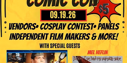 MAINSTREET COMIC CON WAYNESBORO!