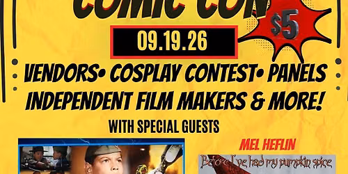 MAINSTREET COMIC CON WAYNESBORO!