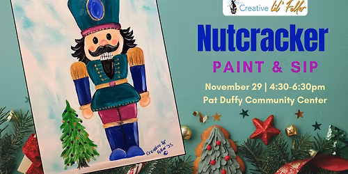 Nutcracker Paint & Sip