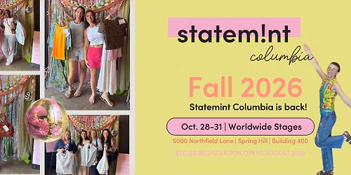 StateMint | Columbia and Spring Hill, TN's Pop-Up Adult Consignment for Women + Men
