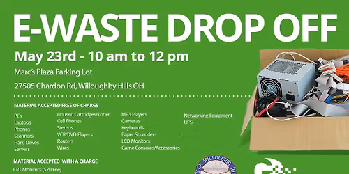 E-waste Drop Off
