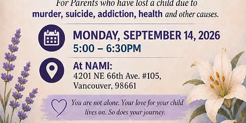 Loss of a Child: Parents' Support Group