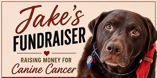 Jake\u2019s Fundraiser for Canine Cancer