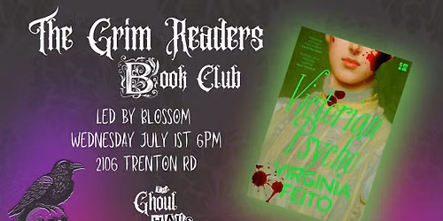 Grim Readers Book Club - July