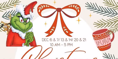 Rickreall Grange Christmas Market! The Grinch will be here!