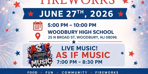 Woodbury Fireworks Show