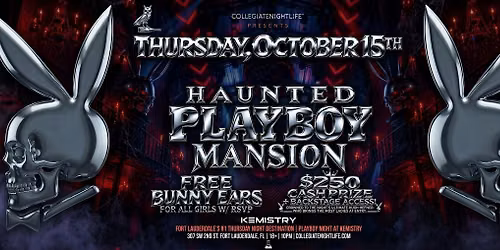 Collegiate Nightlife Presents: Haunted Playboy Mansion