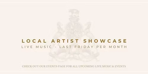 Black Friday Trio - Local Artist Showcase (LIVE MUSIC)