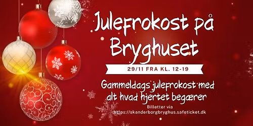 Julefrokost p\u00e5 Bryghuset