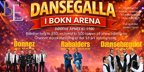 Dansegalla 2026 i Bokn Arena