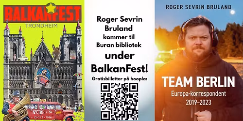 Foredrag med Roger Sevrin Bruland